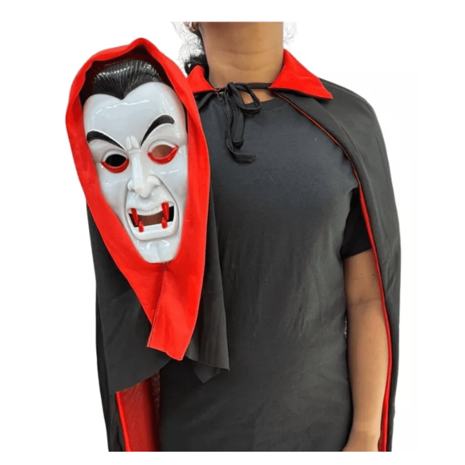 Mascara Drácula Halloween libre de BPA - Imagen 2