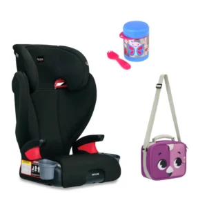 Silla Sky Dusk Britax + Termo Mariposa + Lonchera Flamenco