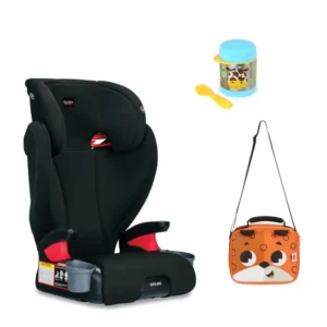 Silla Sky Dusk Britax + Termo Jirafa + Lonchera León